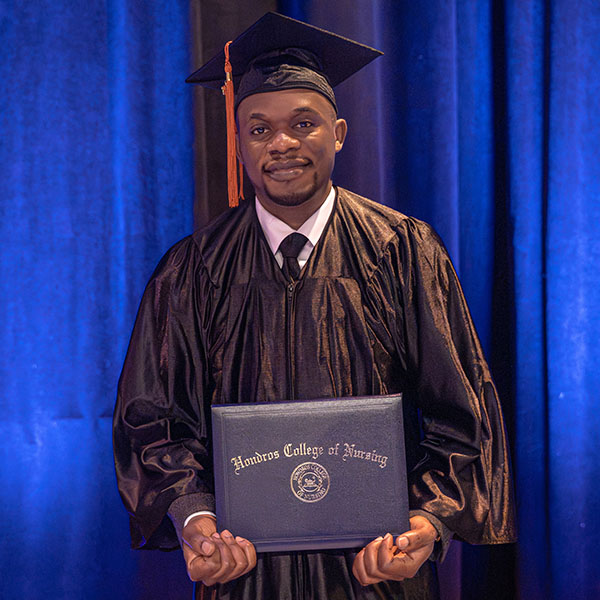 photo of male graduate